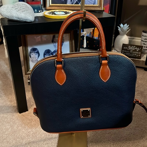 Dooney & Bourke Handbags - Dark blue Dooney and Bourke Satchel